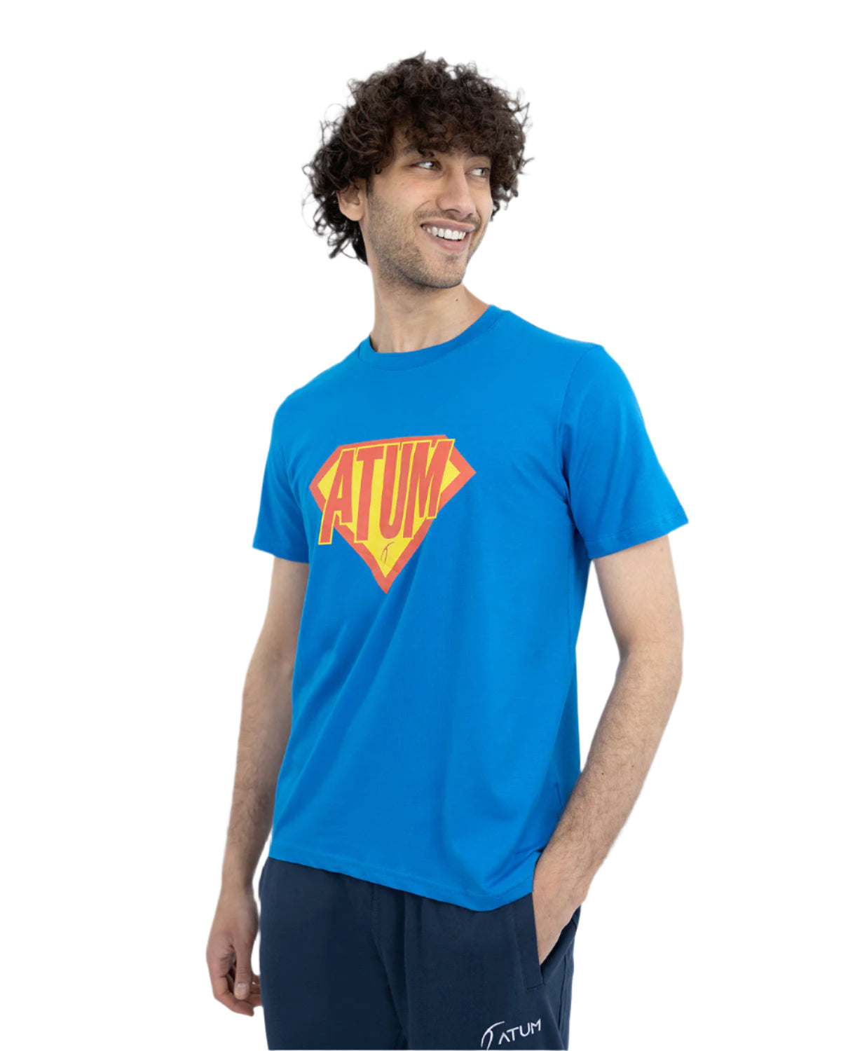 Super Hero Blue T-Shirt-Atum -1631092