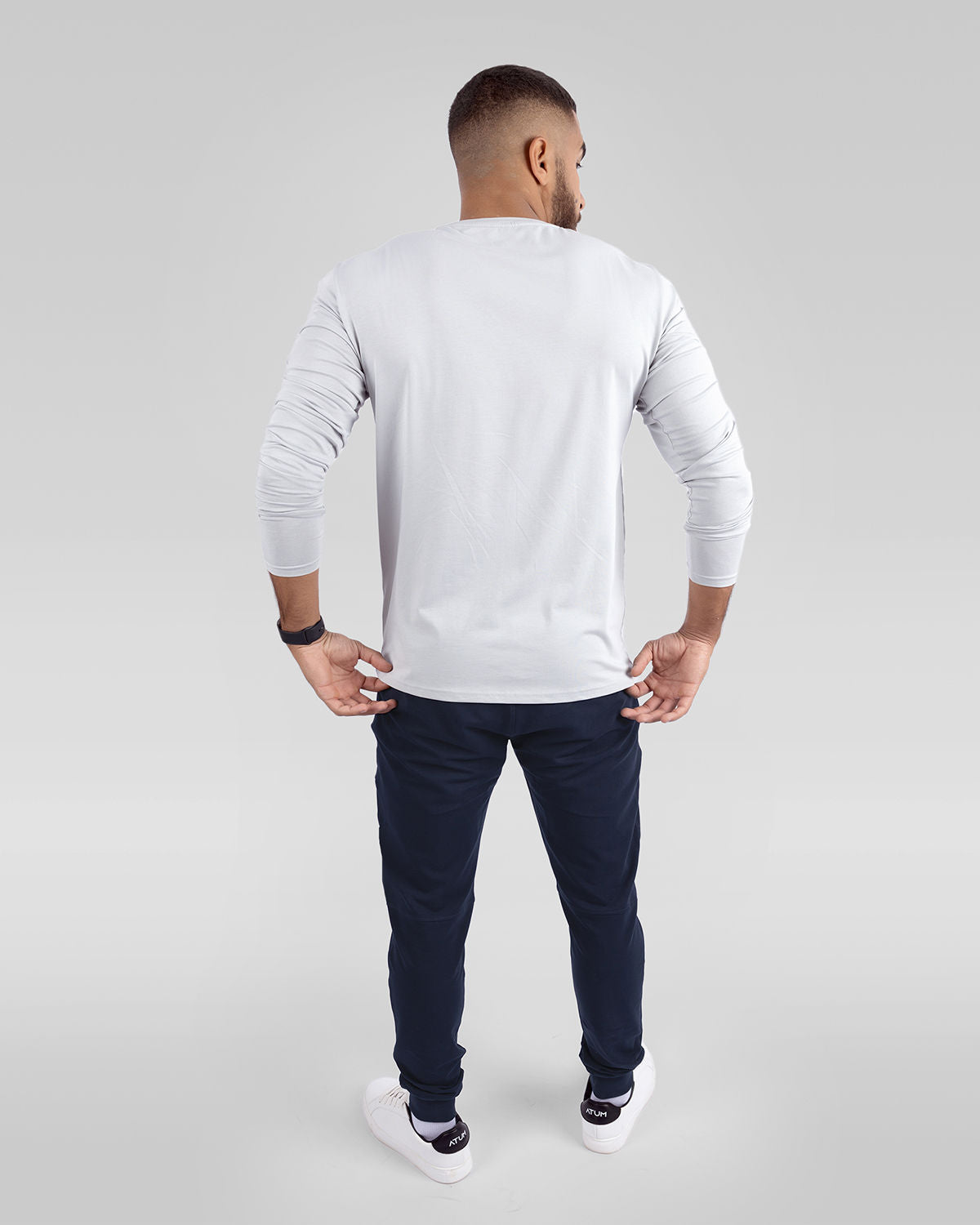Optimum Men's Gray T-Shirt-Atum -75770692