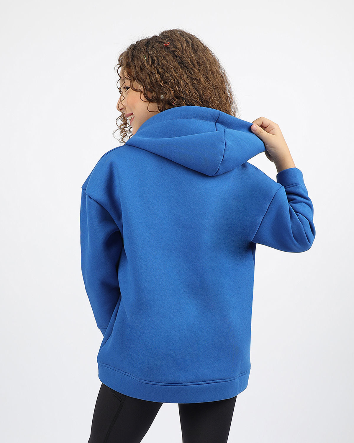 Oversized Girl's Blue Sweatshirt-Atum -23532289