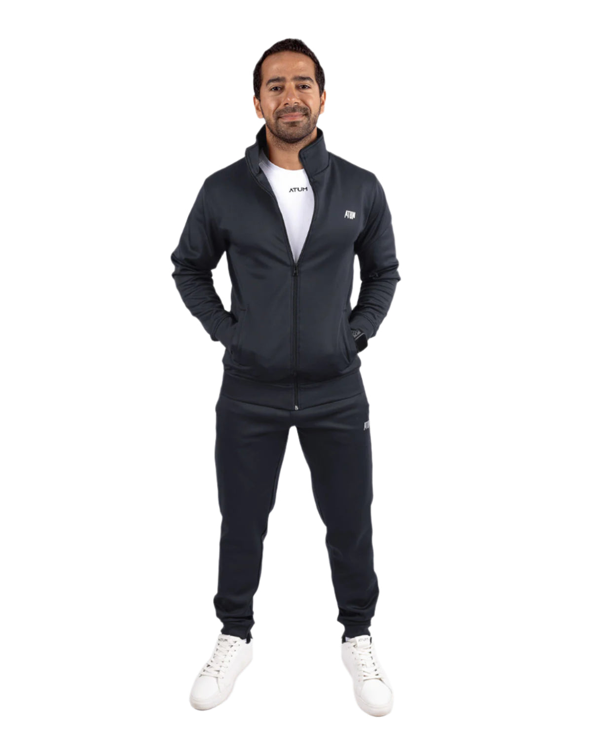 Basic Black Training Suit-Atum -49959524