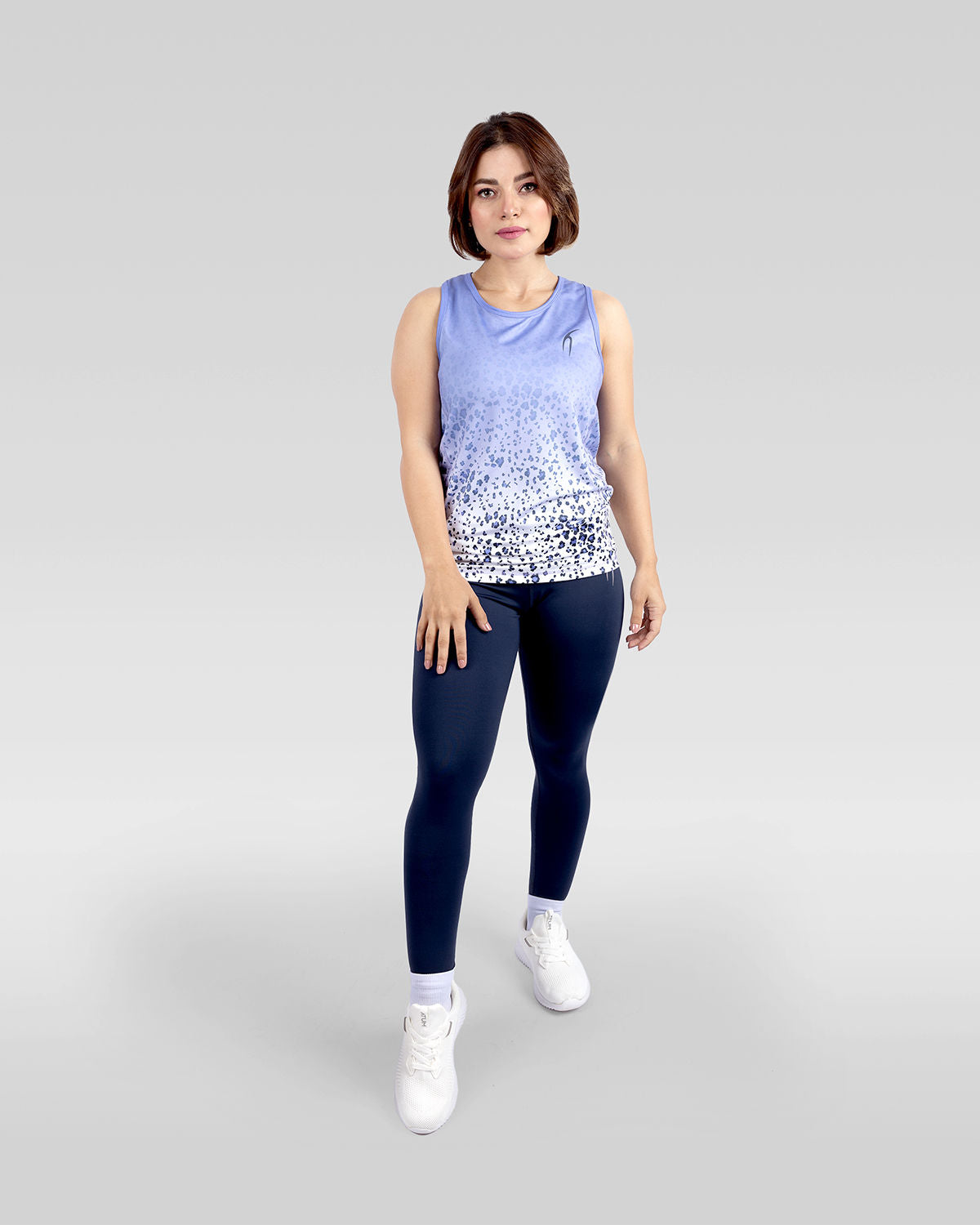 Colored Tank Purple Top-Atum -42692504