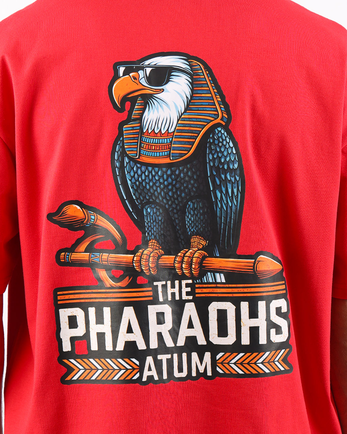 Pharaohs Legacy Red T-Shirt-Atum -21022285