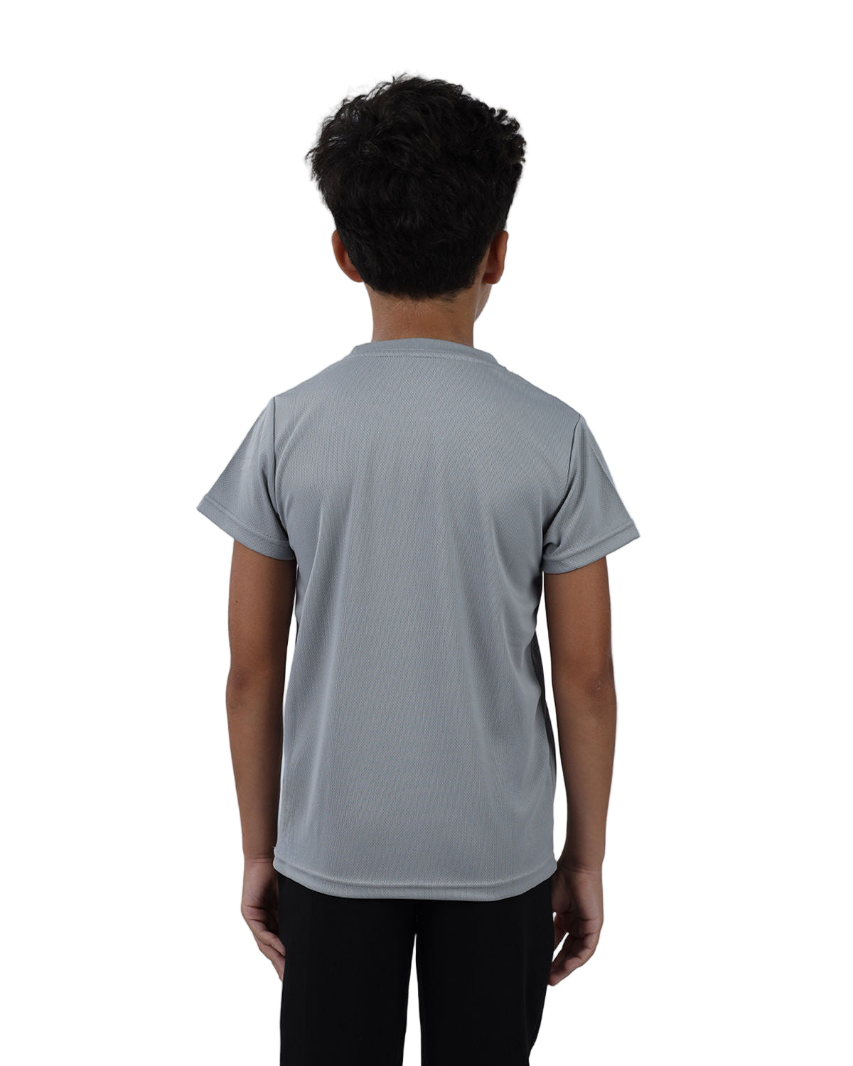 Dri-Fit Boys Basic Gray T-Shirt-Atum -73884836