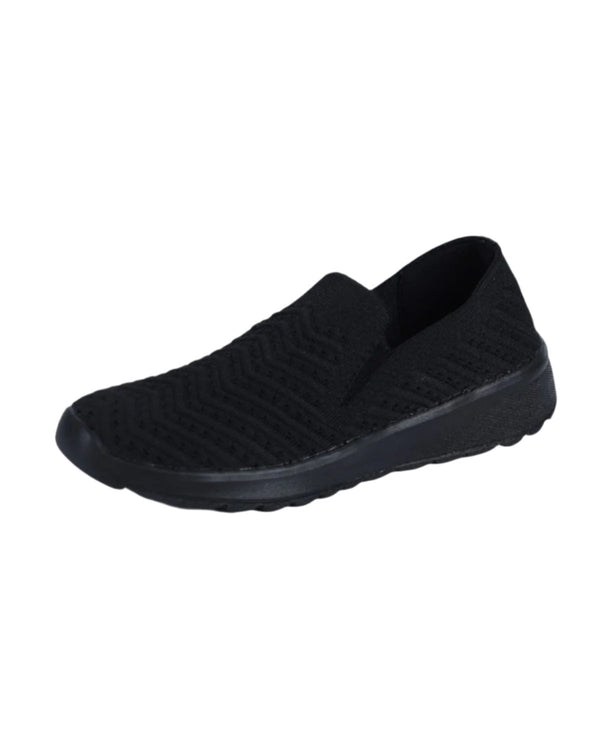 Stylish Slip-On Black Women Shoes-Atum -87956907