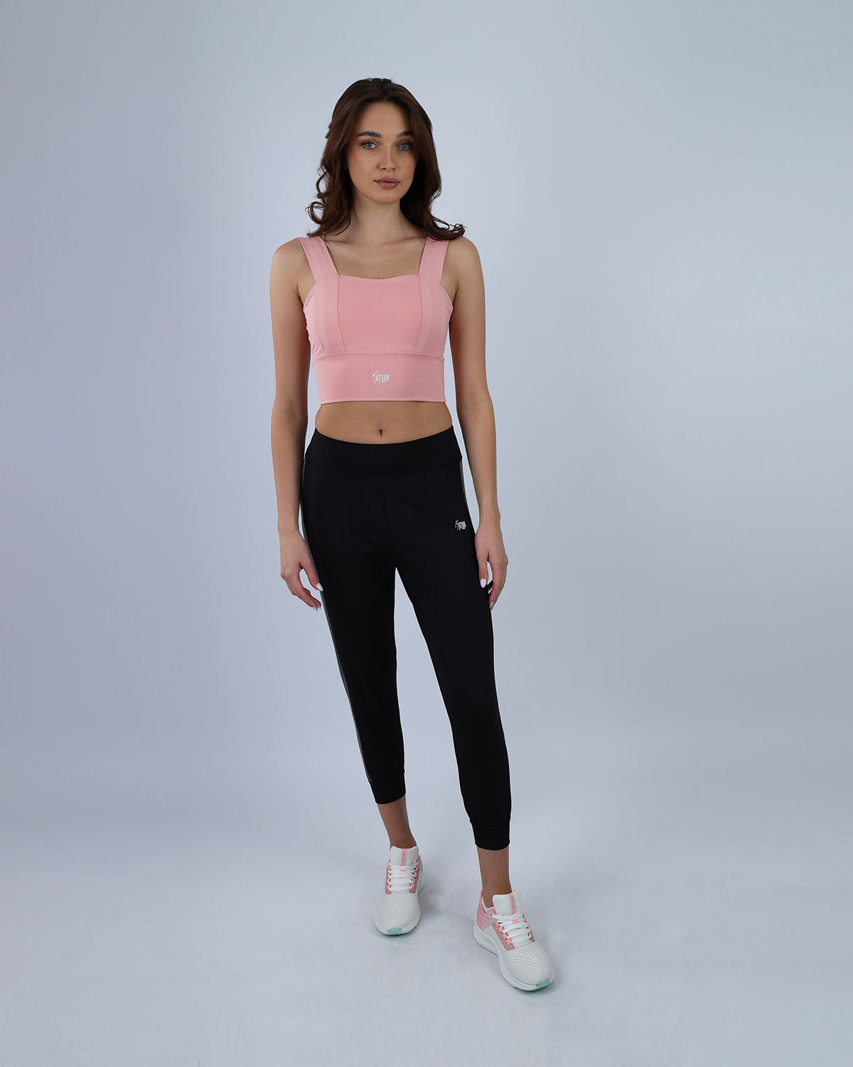 Stride Contrast Panel Black Pants-Atum -29256391