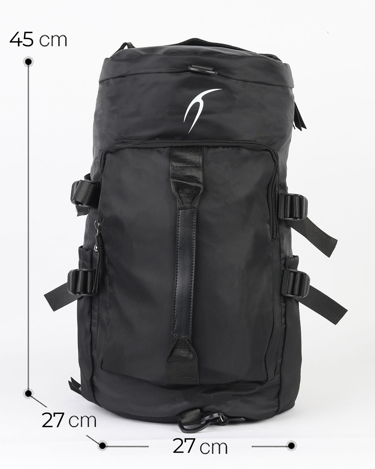 Adventure Premium Black Duffel Bag-Atum -48124998