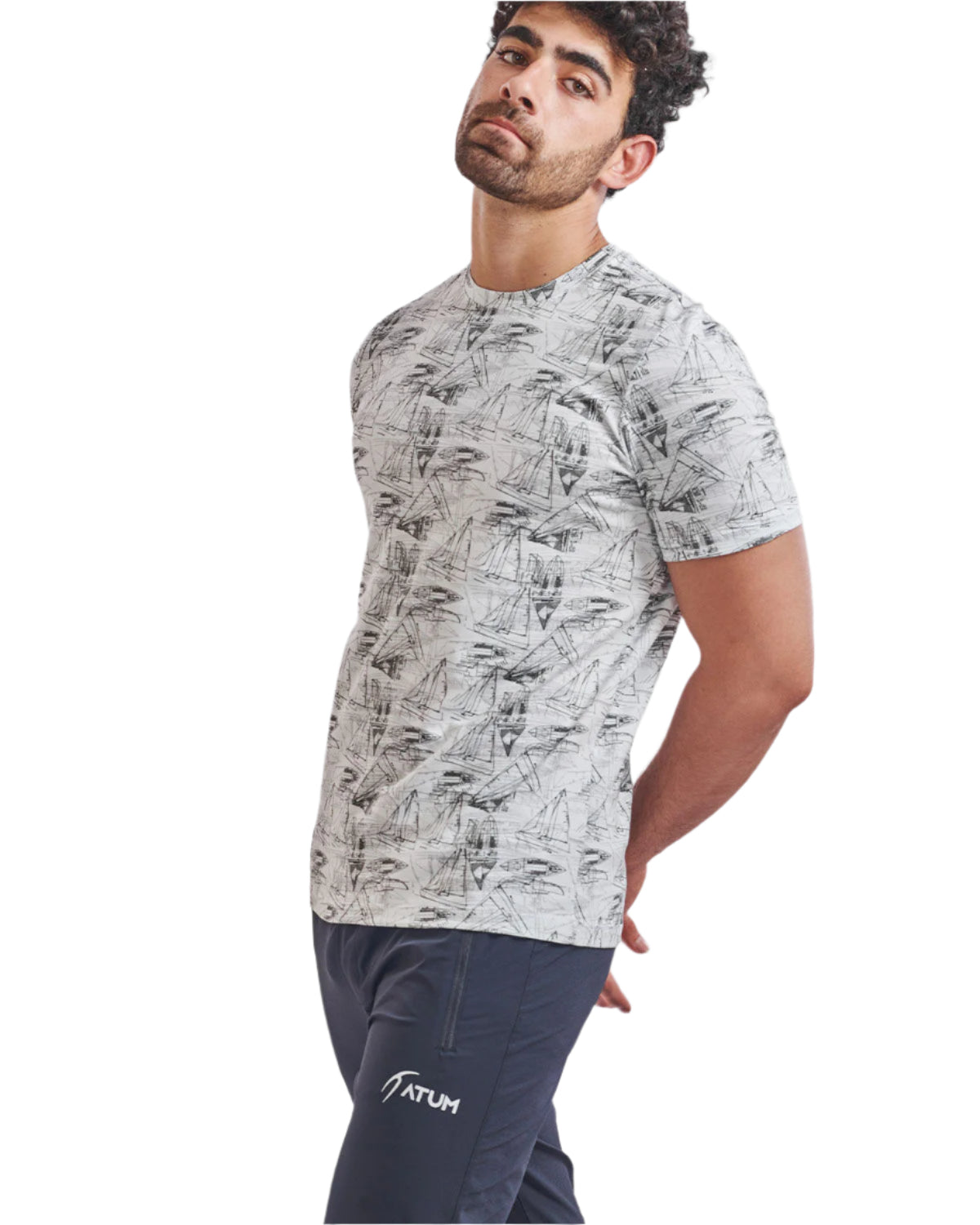 Sailor Mystery Men's Black T-Shirt