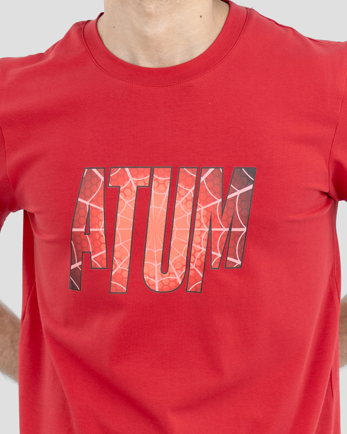 Super Hero Red T-Shirt-Atum -32404611