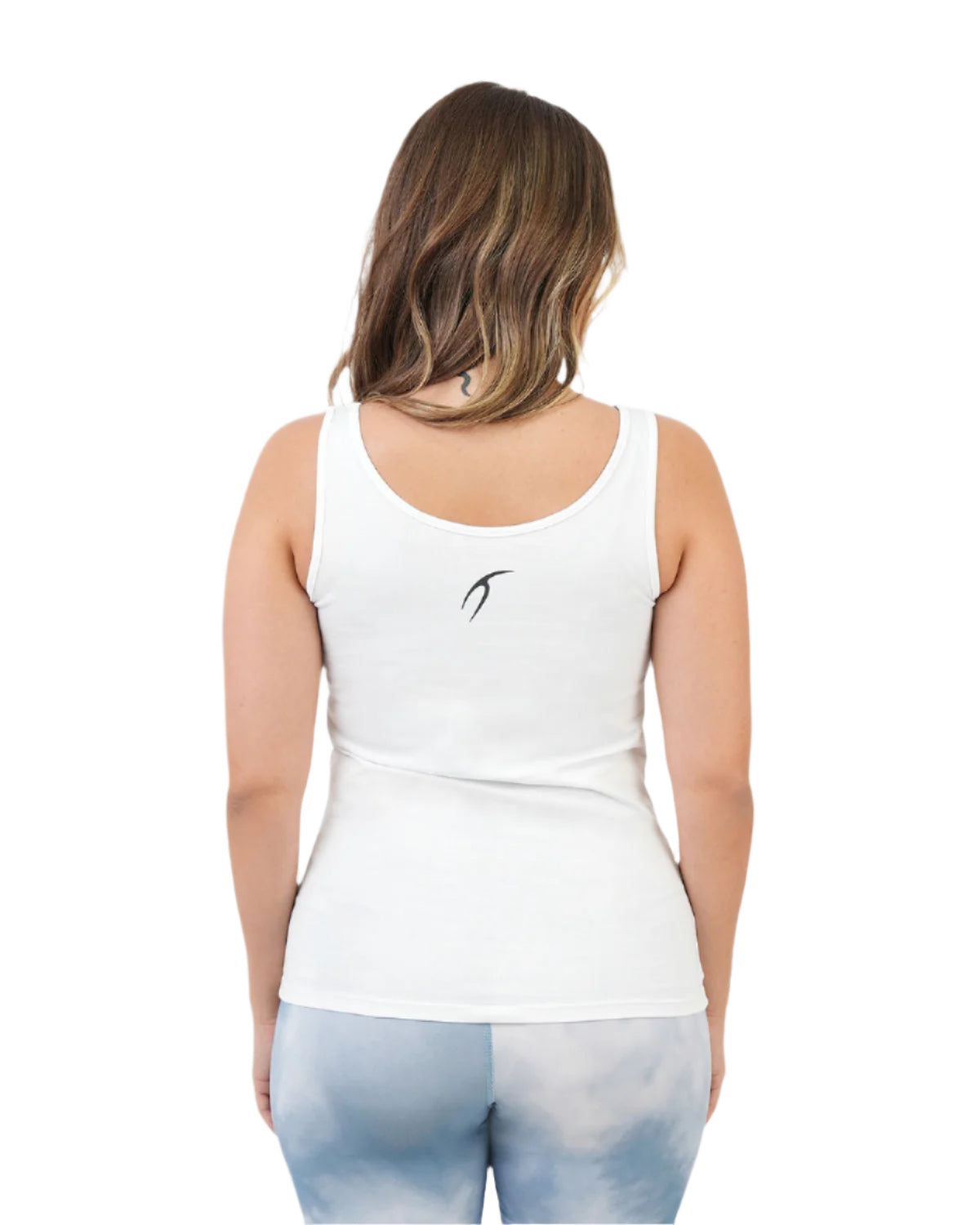 Basic White Tank Top-Atum -39110768