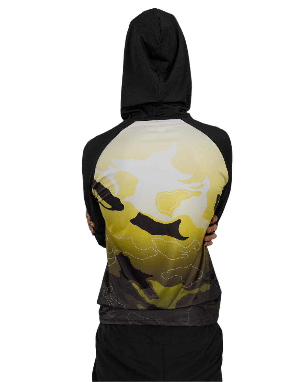 Training Long Sleeves Men's Yellow T-Shirt-Atum -26078157