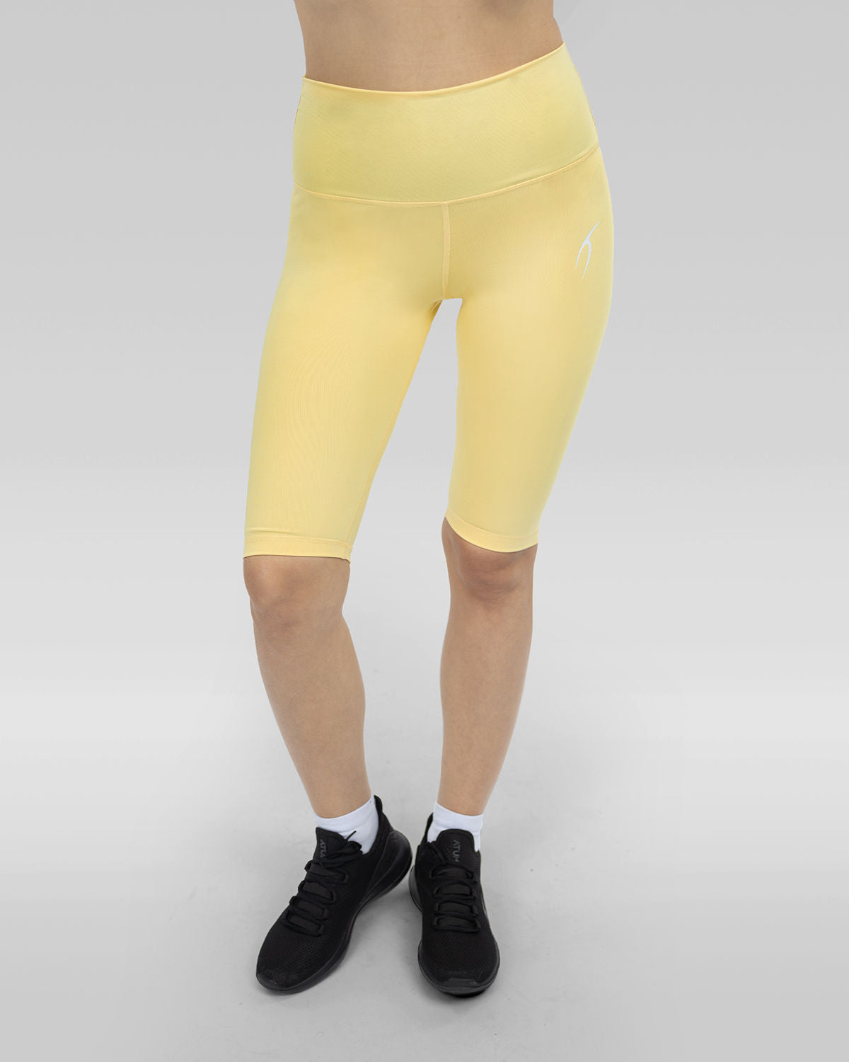 Basic Essentials Yellow Short Leggings