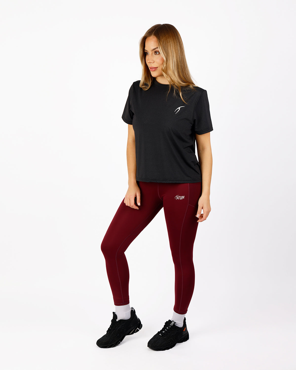 Hyper Short-Sleeves Black Training Top
