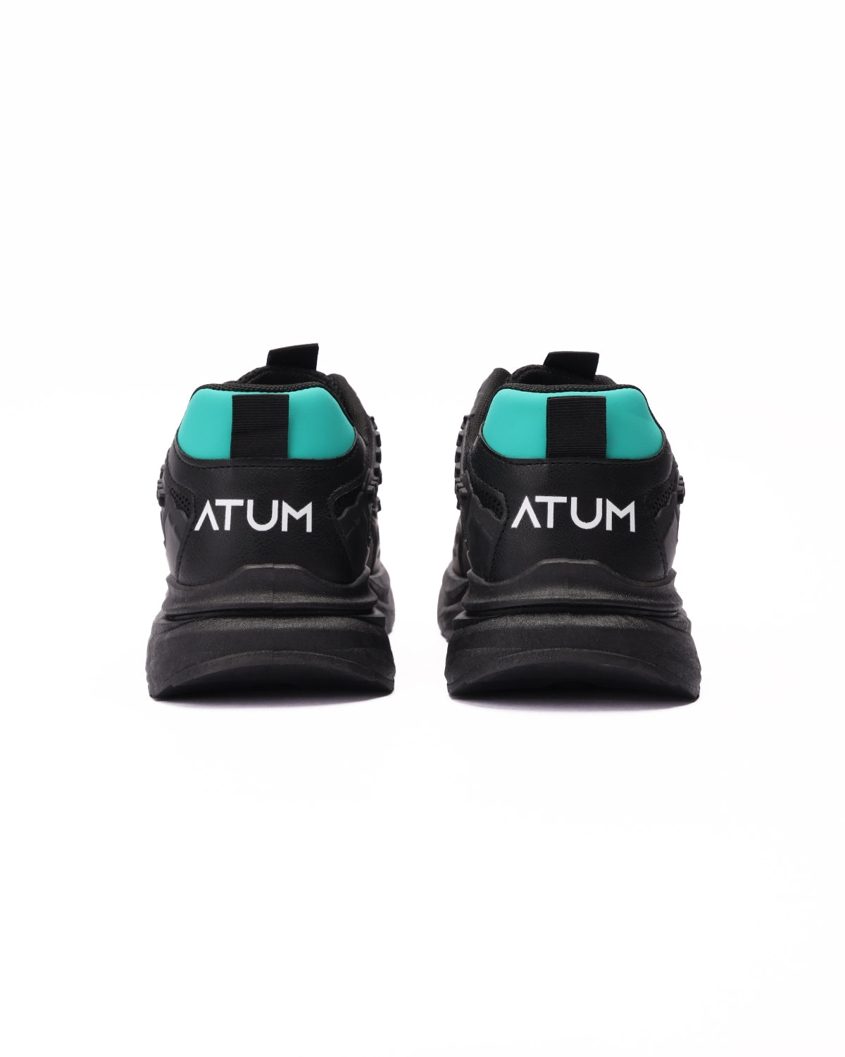 Step up Men's Black Sneaker-Atum -64565141