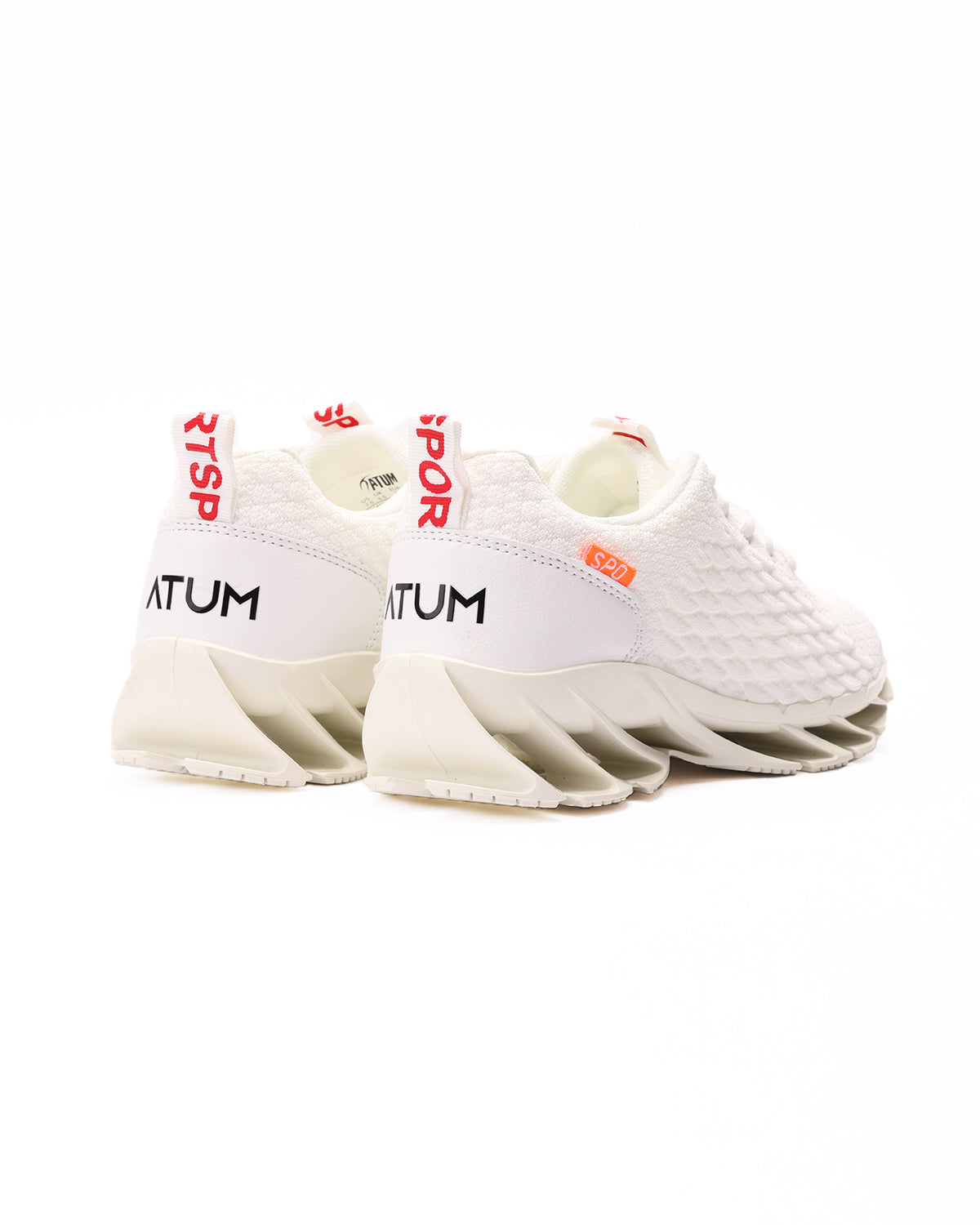 Velocity Vortex White Running Shoes-Atum -26066047