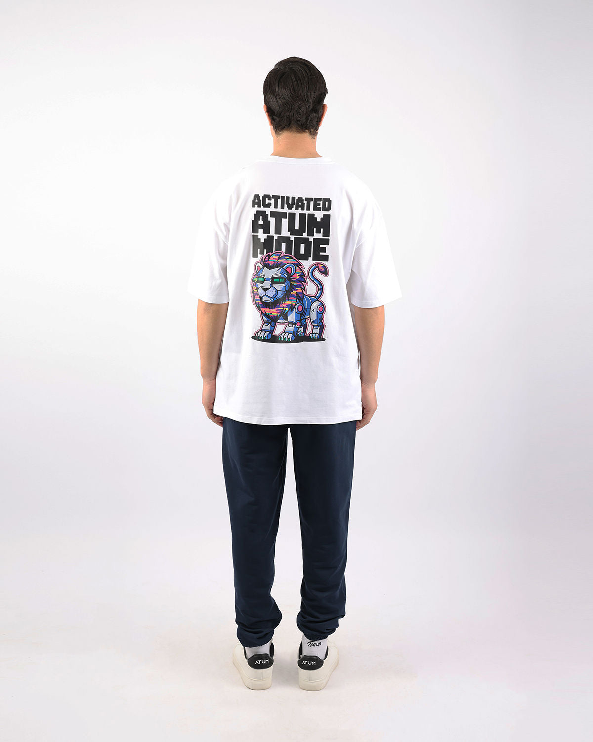 Adventure Mode White T-Shirt-Atum -99332381