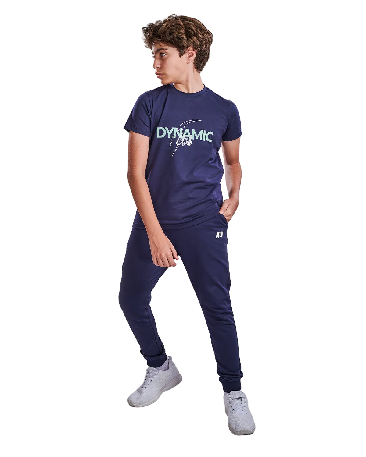 Boy's Dynamic Club Navy T-Shirt-Atum -61475825