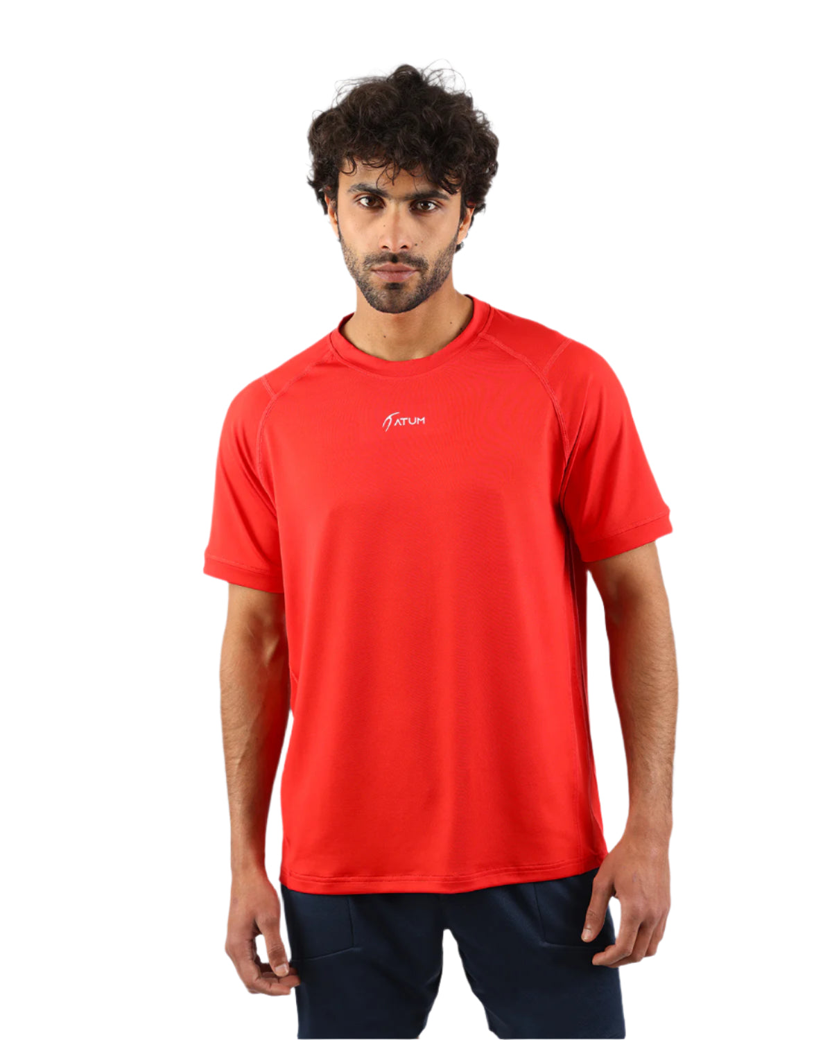 Energy Flow Men's Red T-Shirt-Atum -94709392