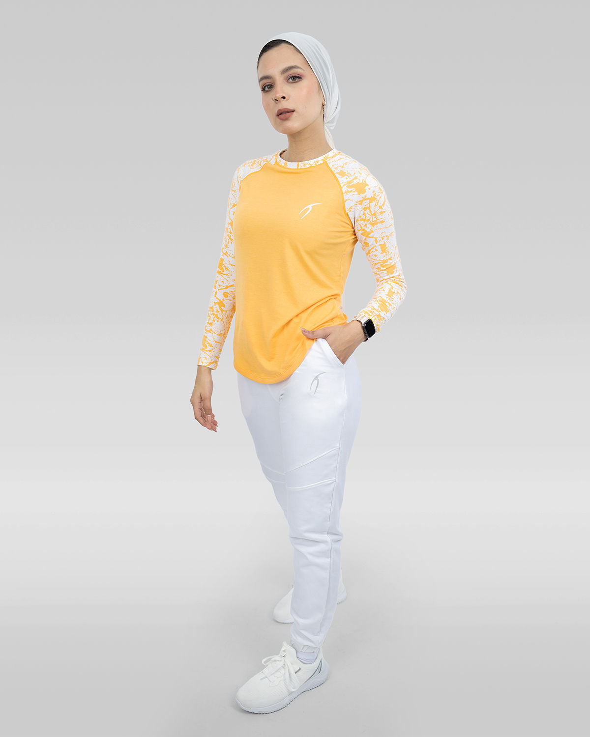 Flowery Longsleeve Women's T-shirt