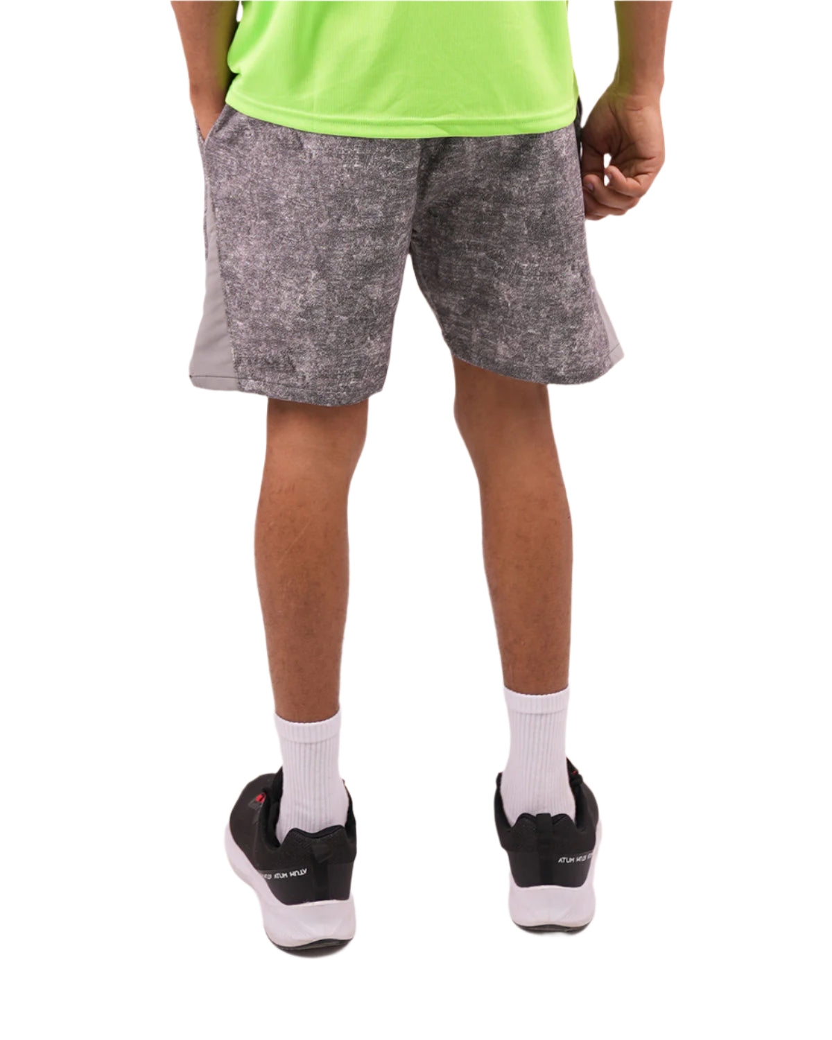 Printed Green Training Short-Atum -38529703