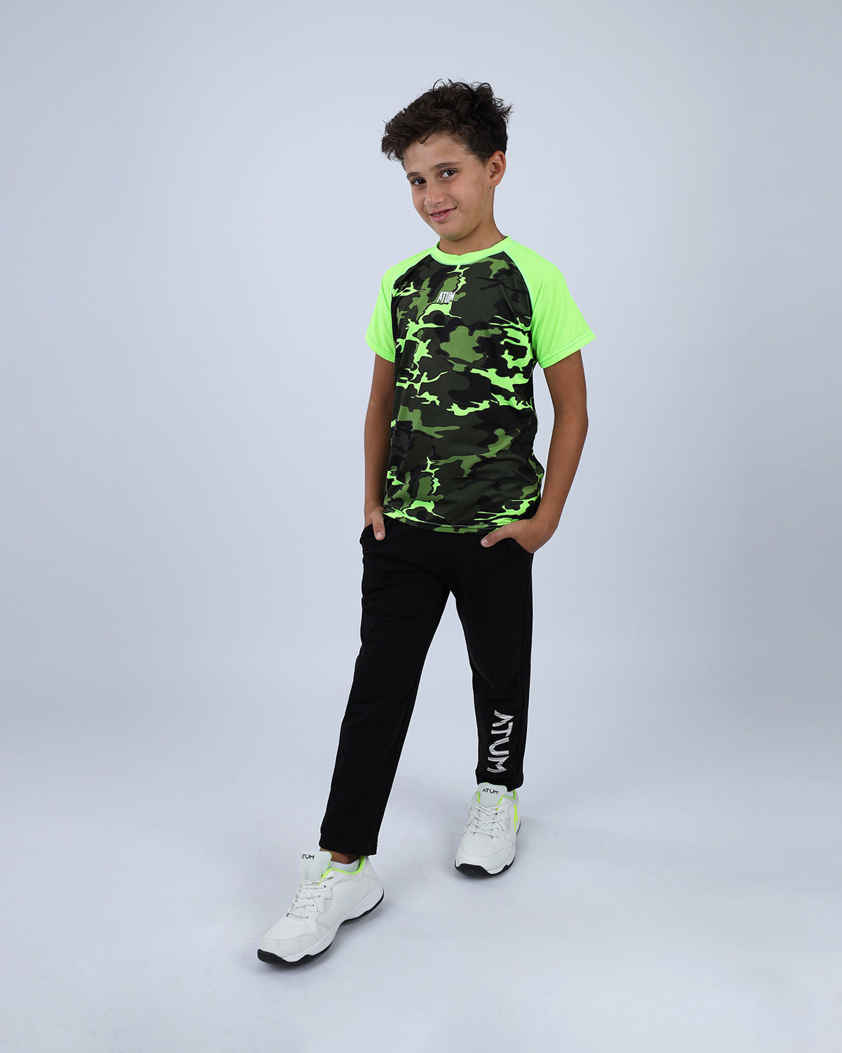 Army Training Sports Green T-Shirt-Atum -30760391