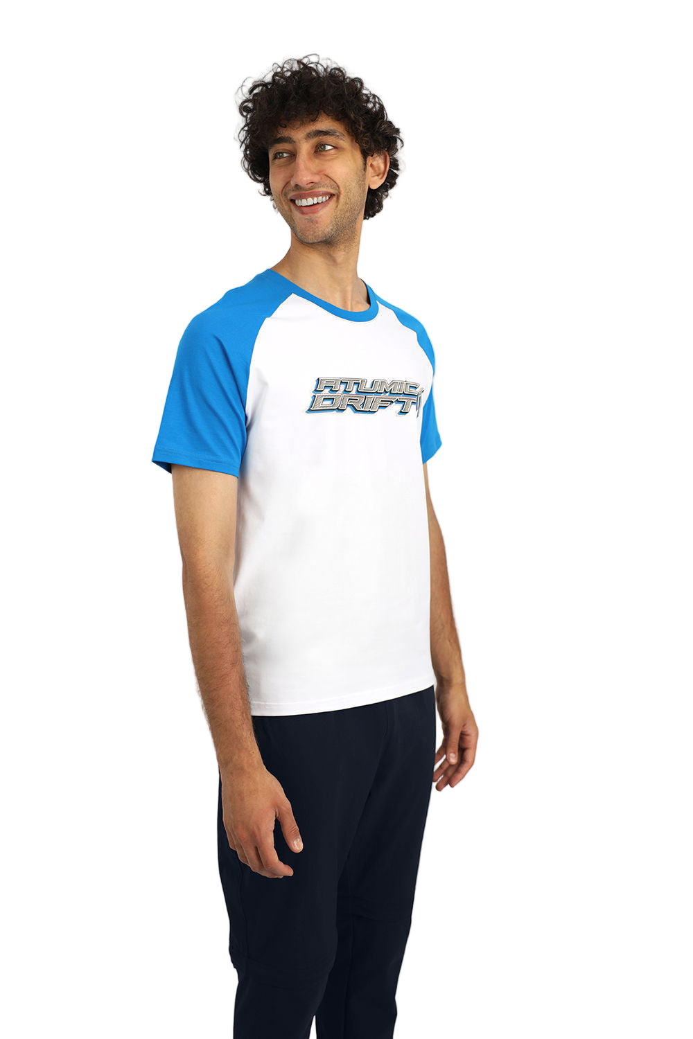 Drift Sports Blue T-Shirt-Atum -37035898