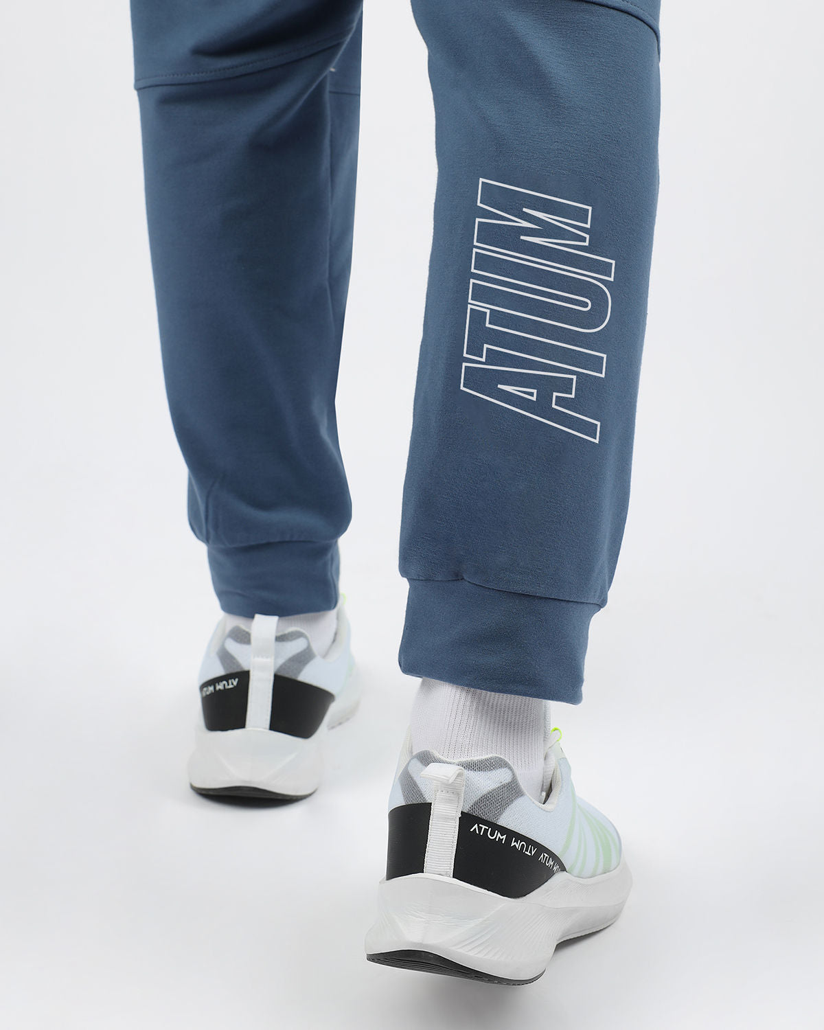 Men's Essential Navy Jogger Pants-Atum -4107746