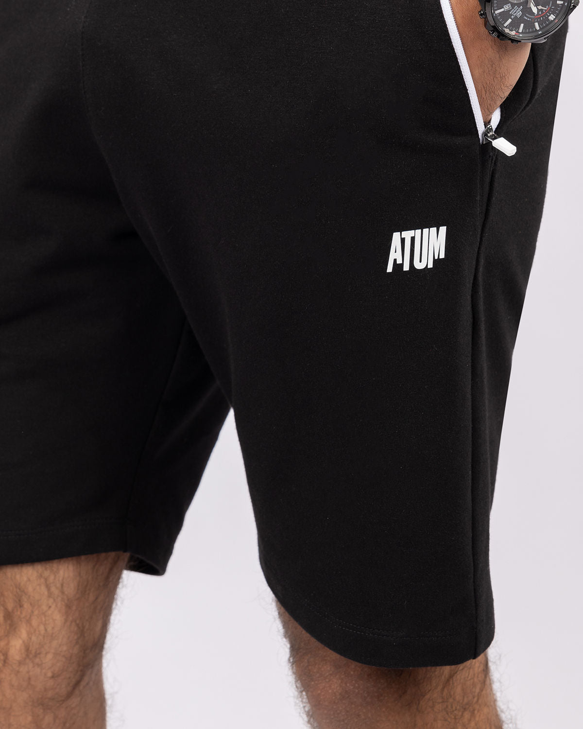 Men's Black Standard Fit-Short-Atum -50471058