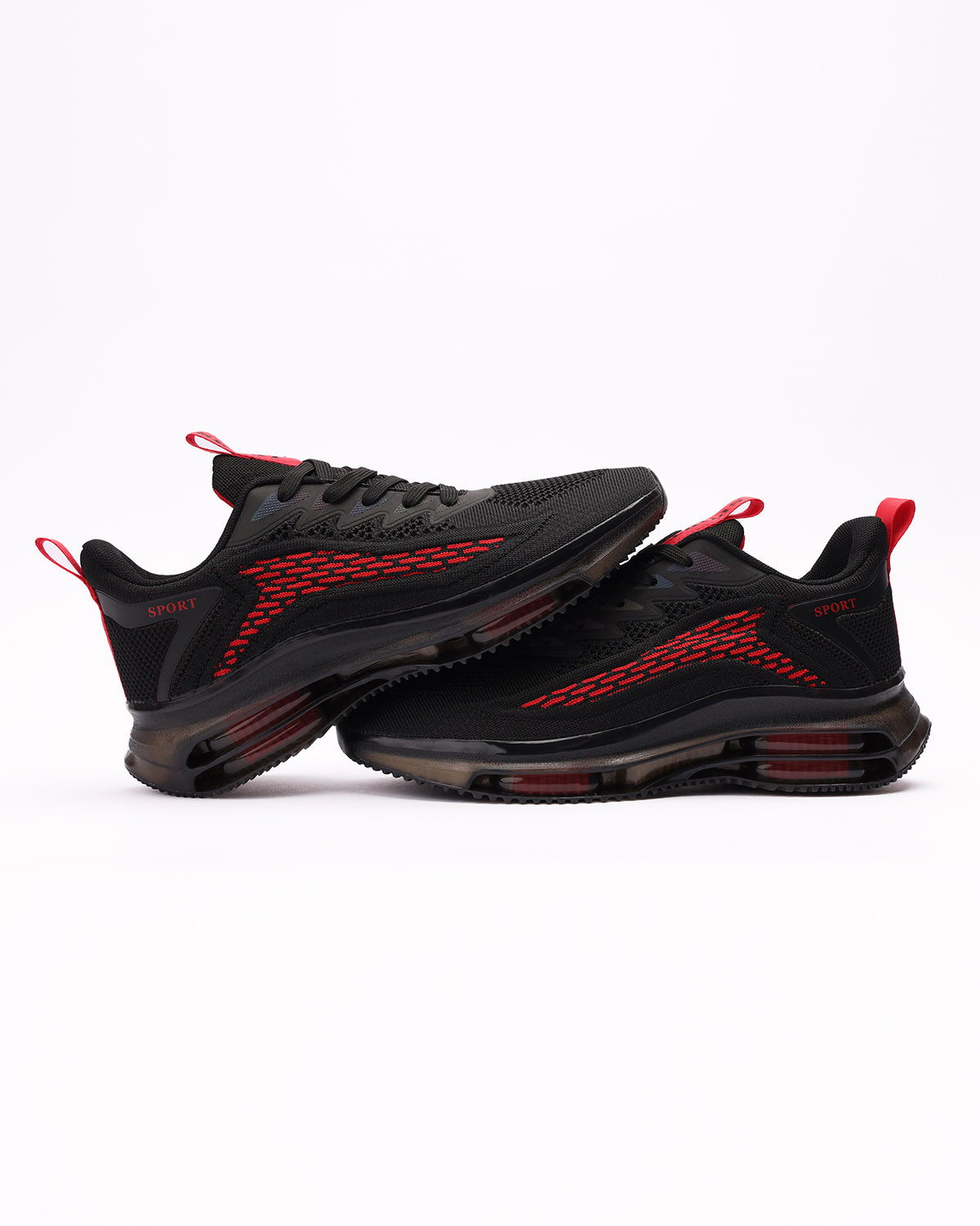 Hyper Wave Men's Black Shoes-Atum -67073880