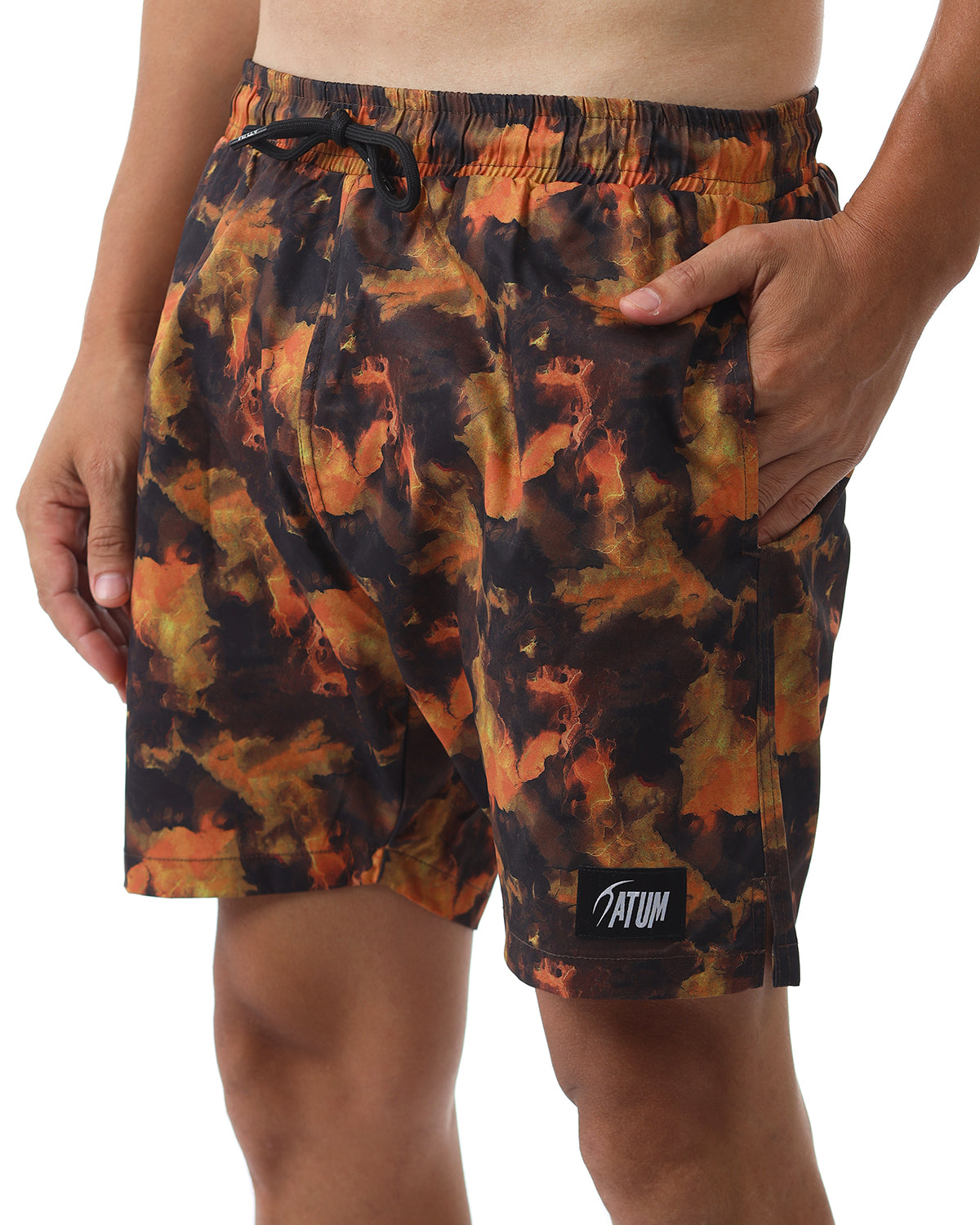 Horizon Orange Swim Short-Atum -95856791
