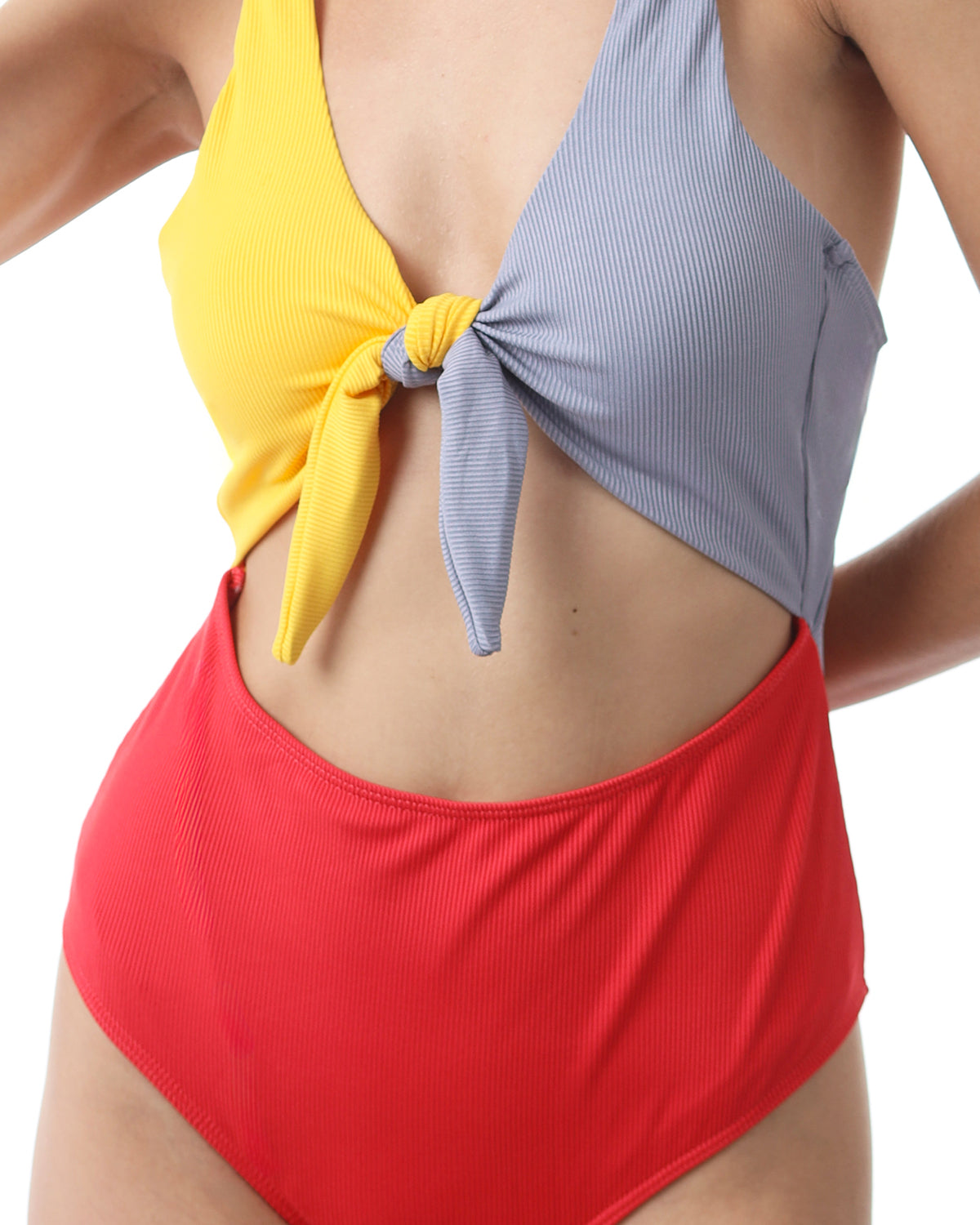 Sunset Vibes Red Swimsuit-Atum -94043761