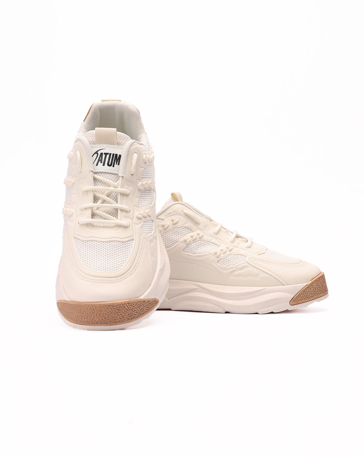Step up Men's White Sneaker-Atum -15323355