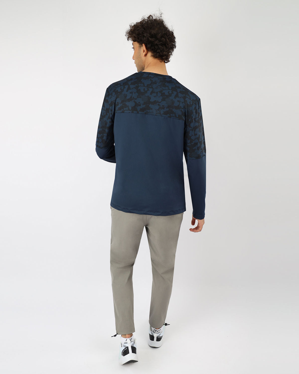 Slim Fit Gray Jogger Pants-Atum -54534469