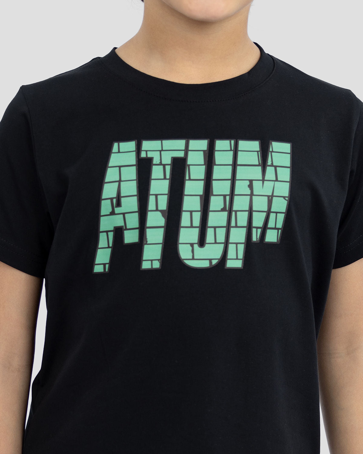 Super Hero Boy's Green T-Shirt-Atum -11114805