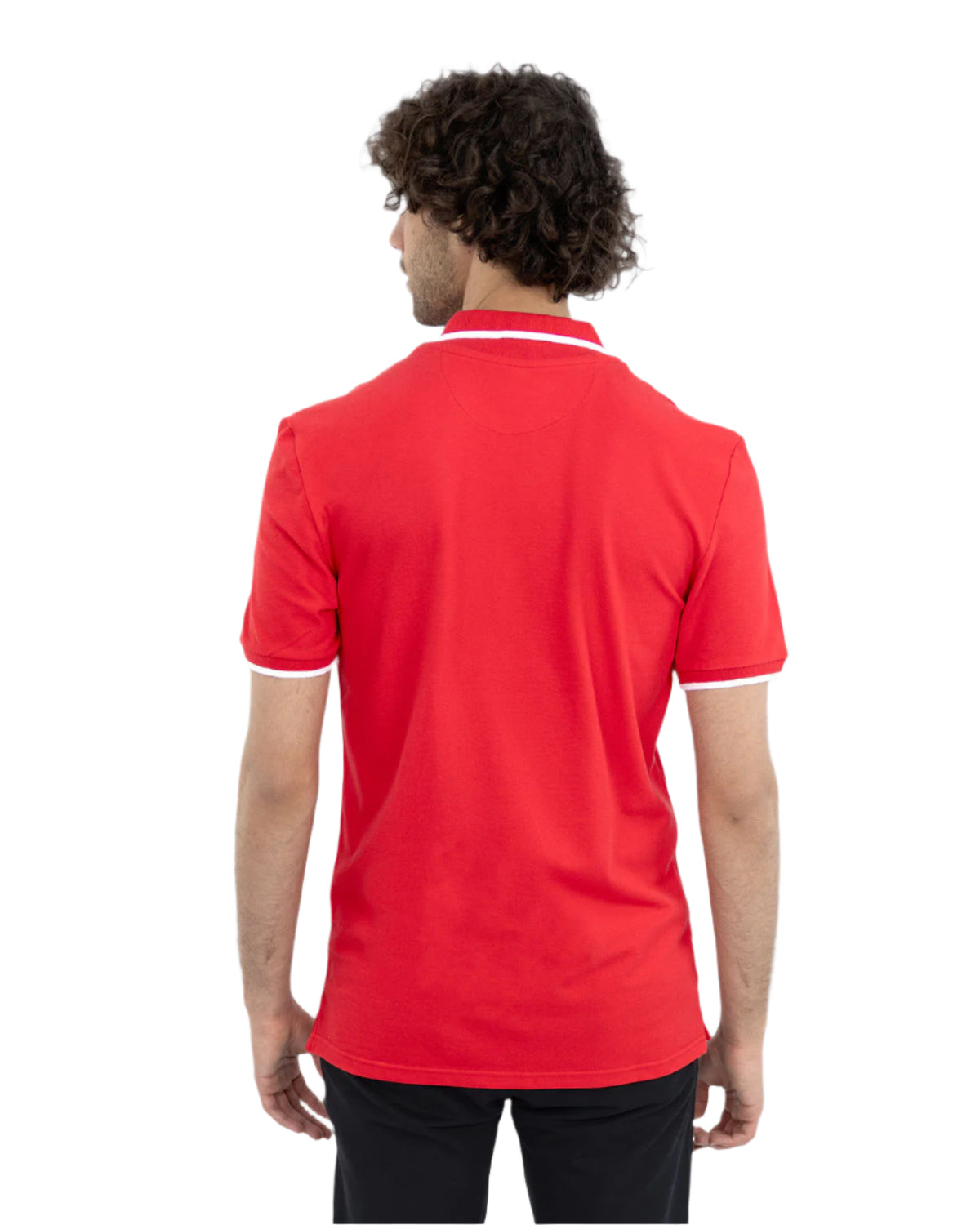 Men's Red Polo Shirt