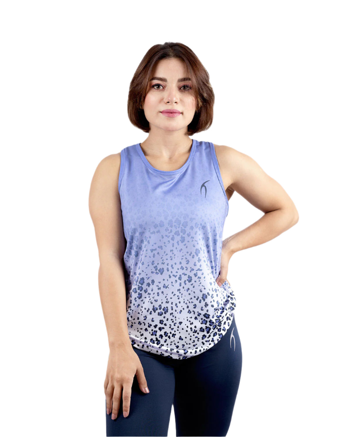 Colored Tank Purple Top-Atum -47198837