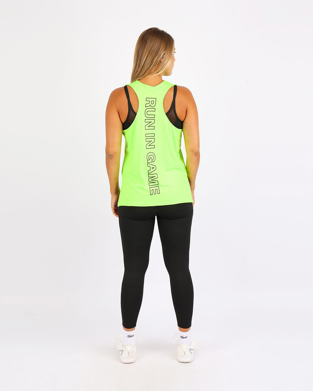Vivid Motion Green Tank Top-Atum -47666175