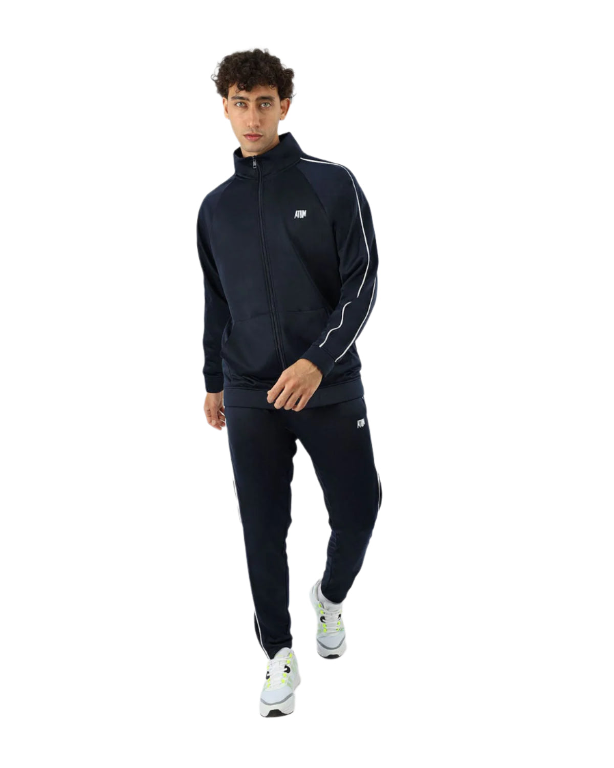 Men's Basic Navy Tracksuit-Atum -97055610