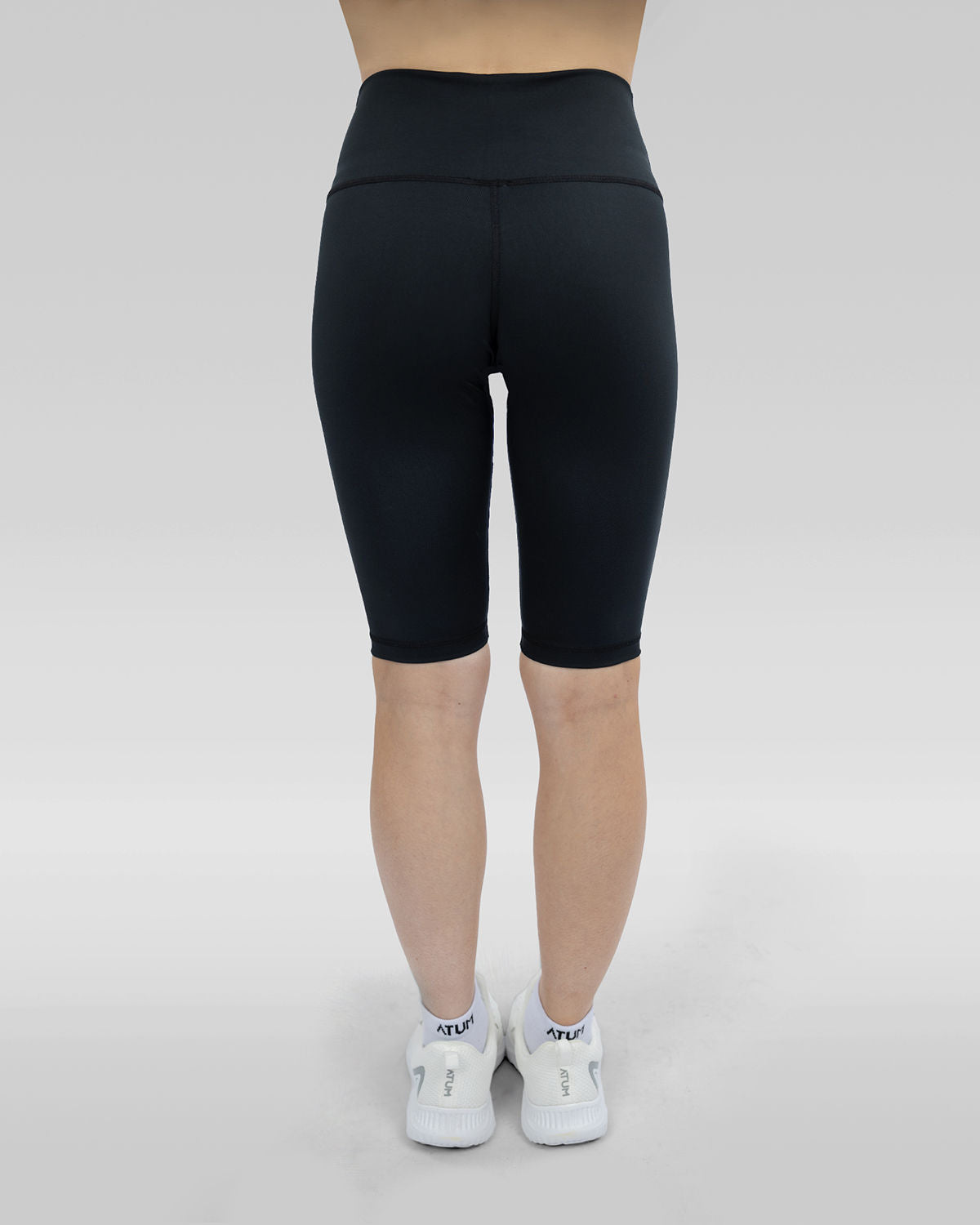 Basic Essentials Black Short Leggings-Atum -25298412