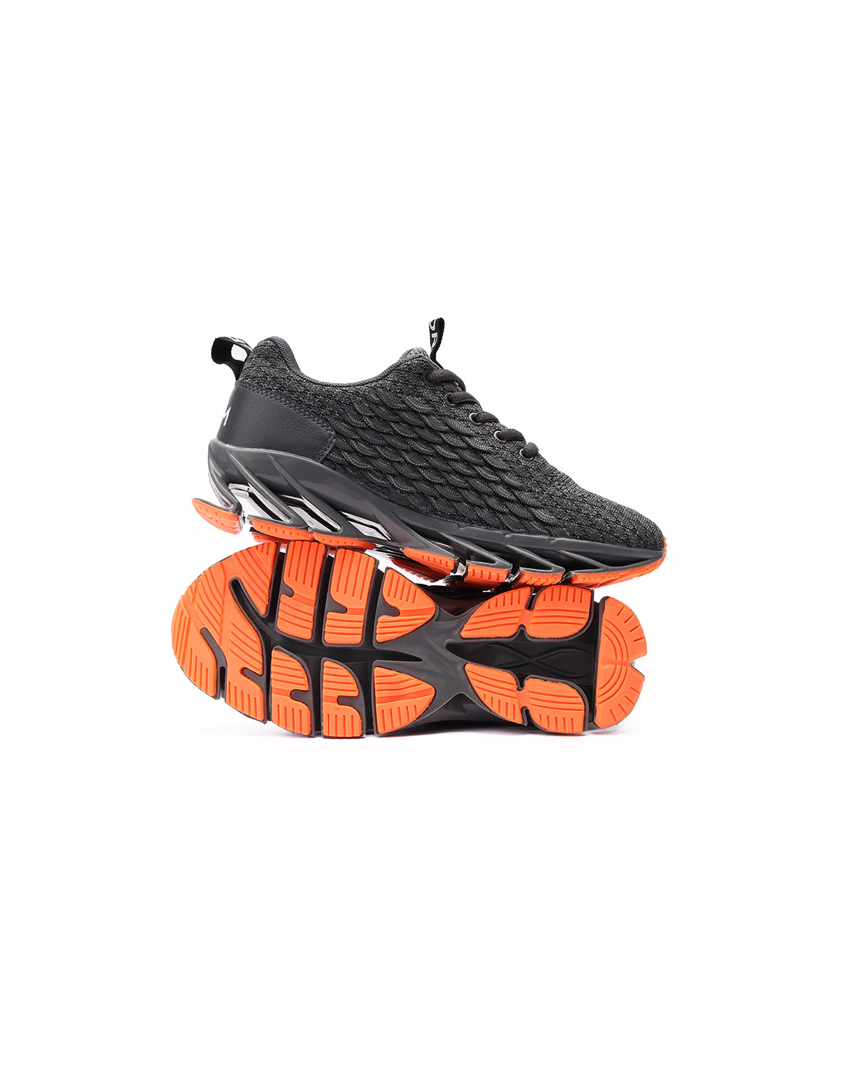Velocity Vortex Gray Running Shoes-Atum -89432103