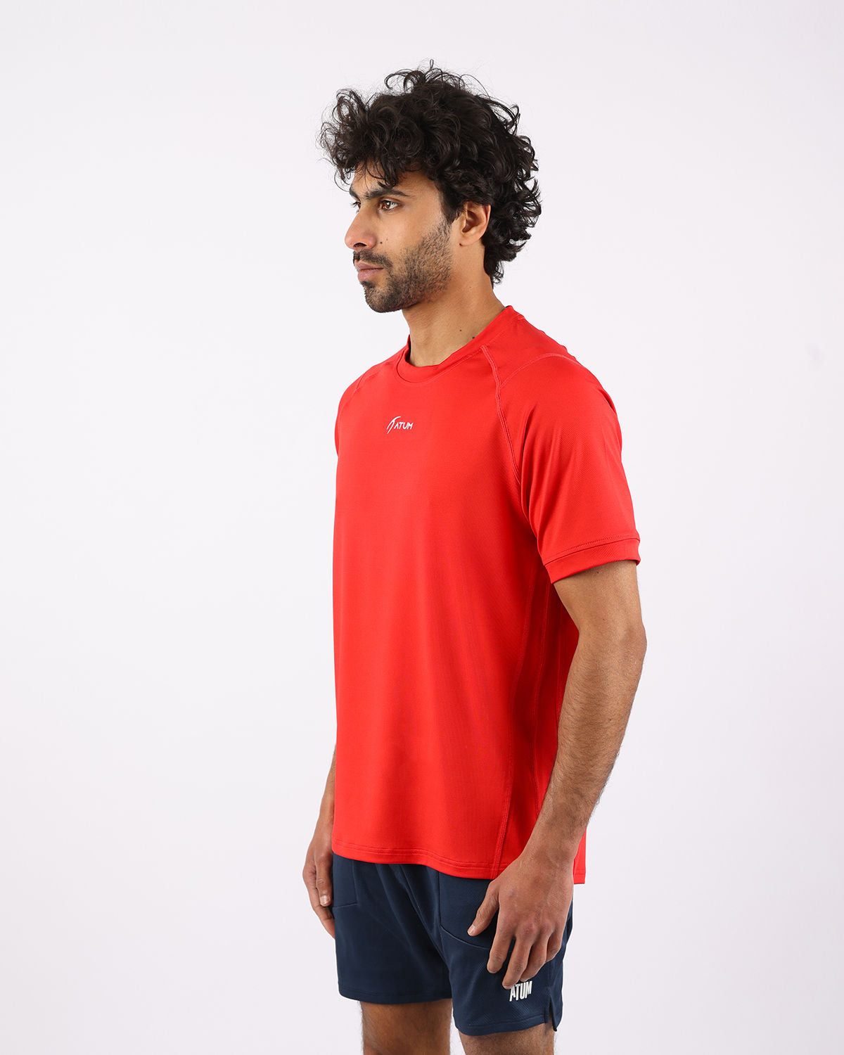 Energy Flow Men's Red T-Shirt-Atum -74018029