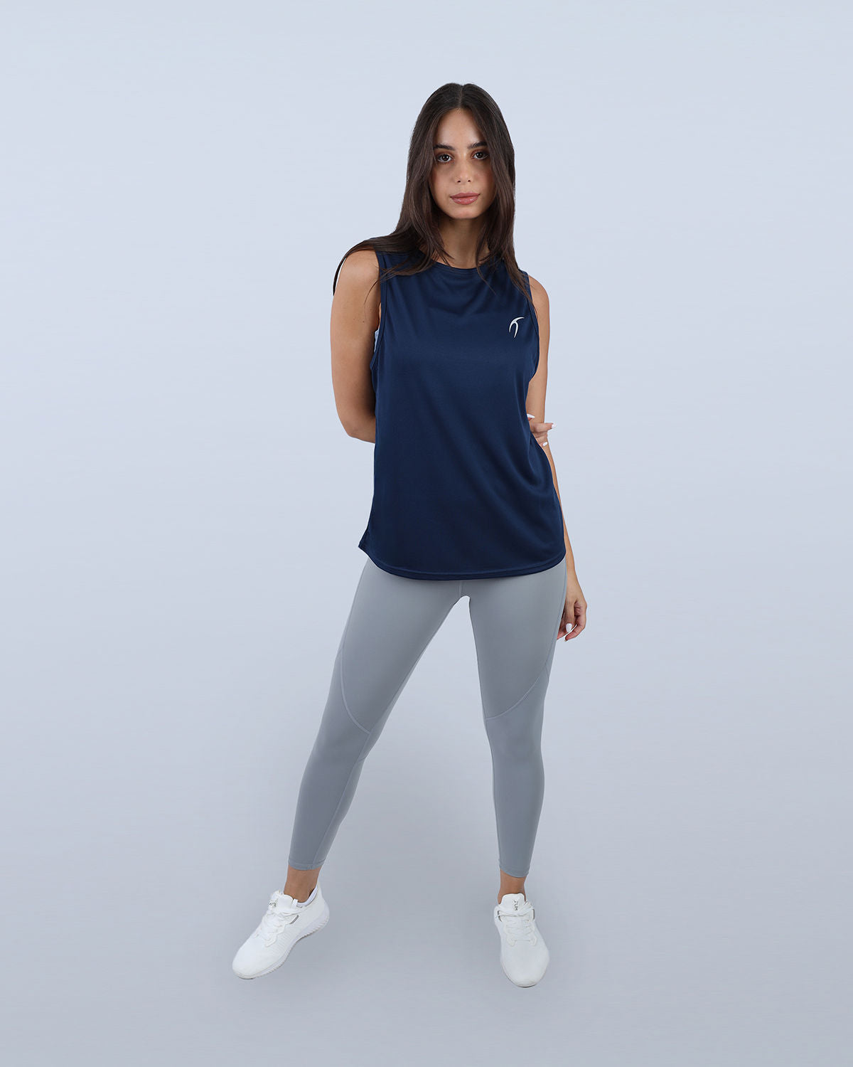Modal Yoga Blue Tank Top-Atum -14282812