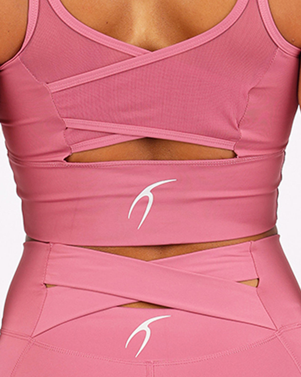 SculptFlex Pink Crossback Bra-Atum -93871425