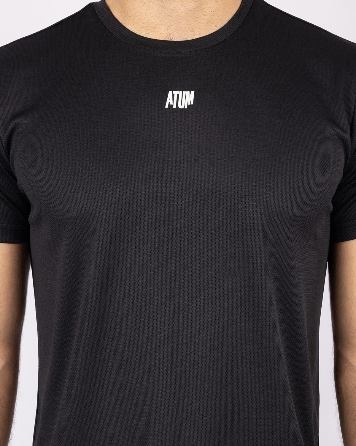 Squat Core Mesh Black T-Shirt-Atum -74427767