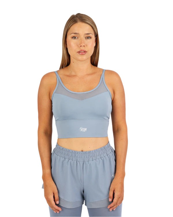 SculptFlex Blue Crossback Bra-Atum -6977403