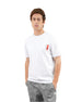 Dragon Strike Graphic White T-Shirt