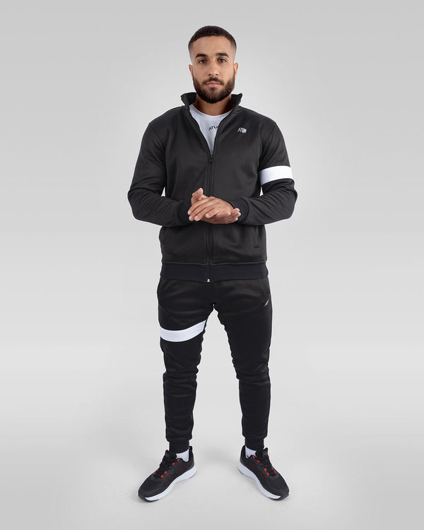 Ultimate Men's Black Tracksuit-Atum -84396580