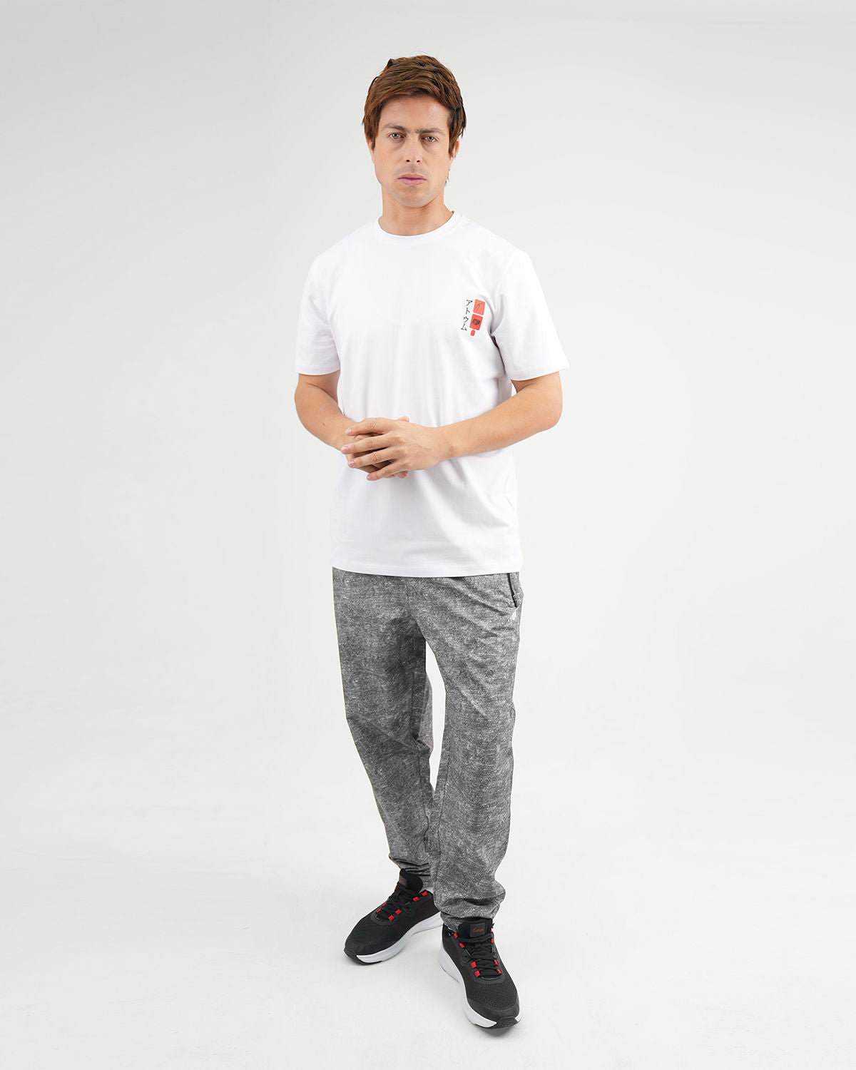 Dragon Strike Graphic White T-Shirt-Atum -91079923