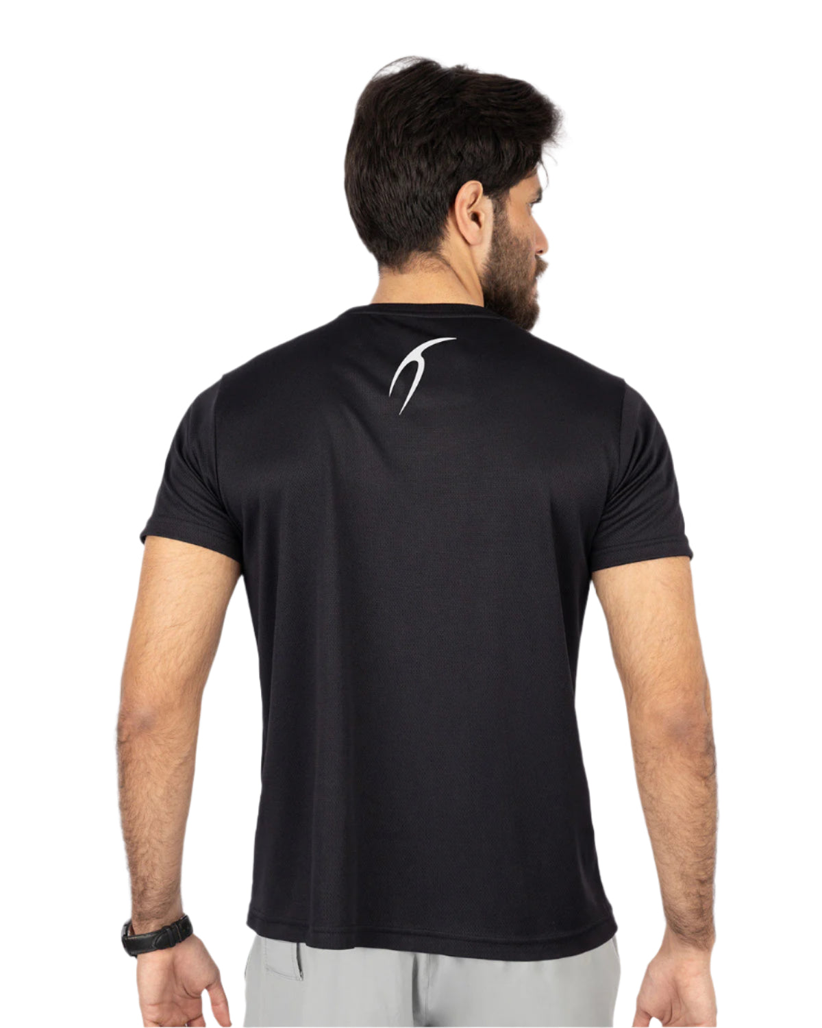 Squat Core Mesh Black T-Shirt-Atum -95953414