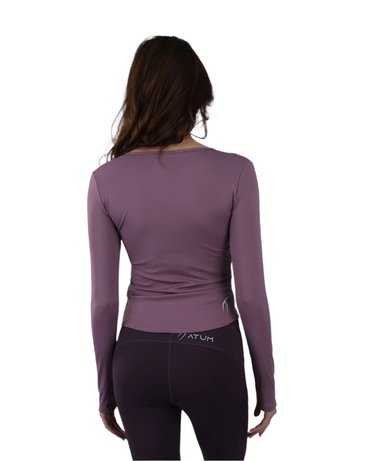 Elegance Women's Purple Long-Sleeve Top-Atum -22575849