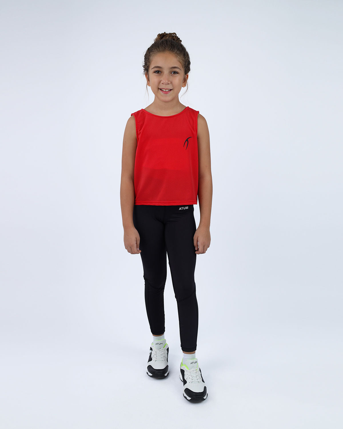 Ultra Sleeveless Cropped Red T-Shirt-Atum -92651675